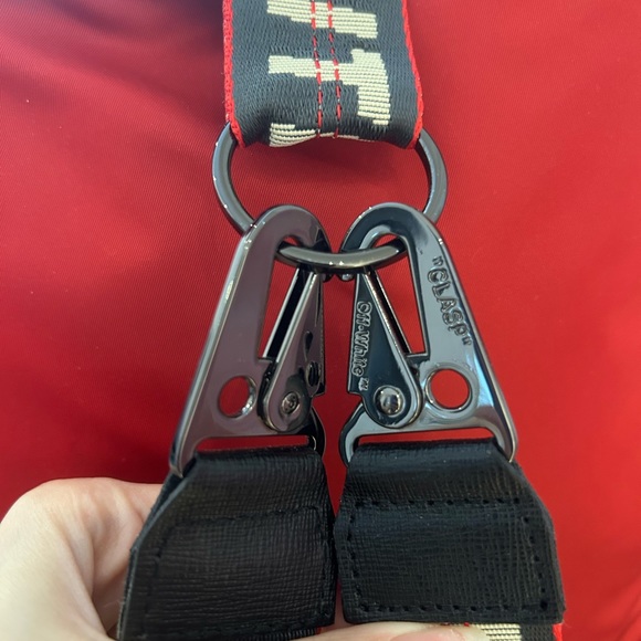 OFF White Mini Red Backpack NWOT - Picture 6 of 8